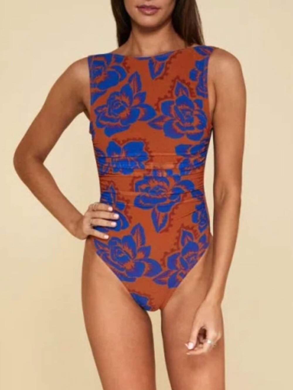 B Swim - Fata Morgana One Piece Swimsuit - Size XL